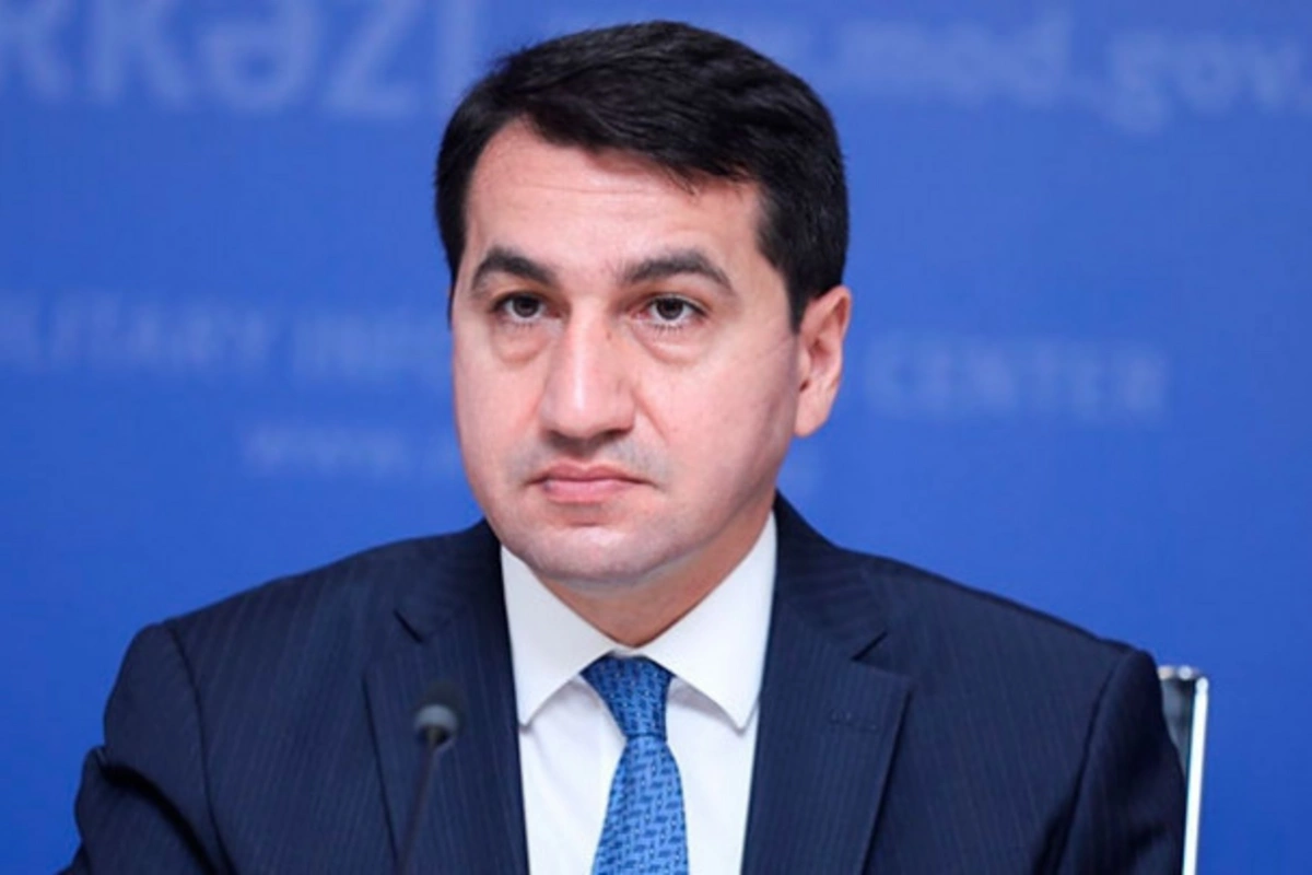 Hikmet Hajiyev shared a publication dedicated to a joint interview with Armen Grigoryan