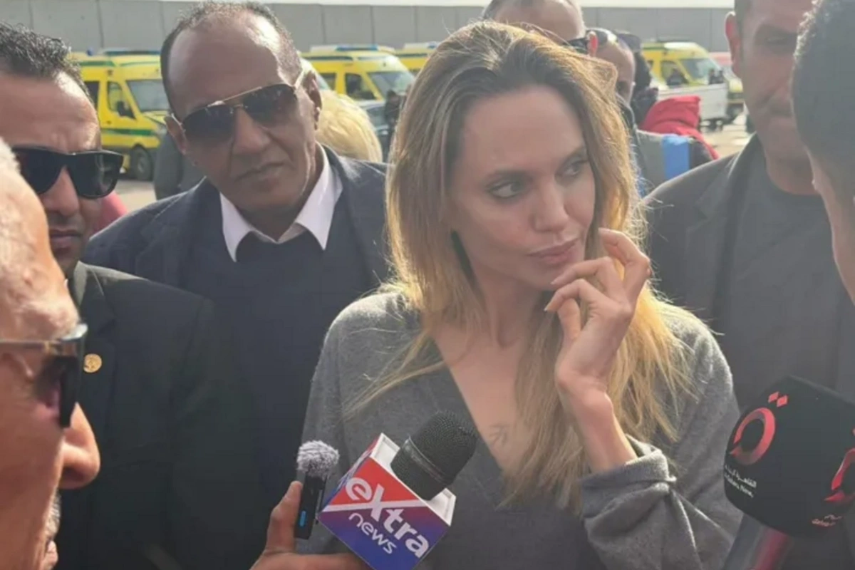Анджелина Джоли отправилась в Палестину
