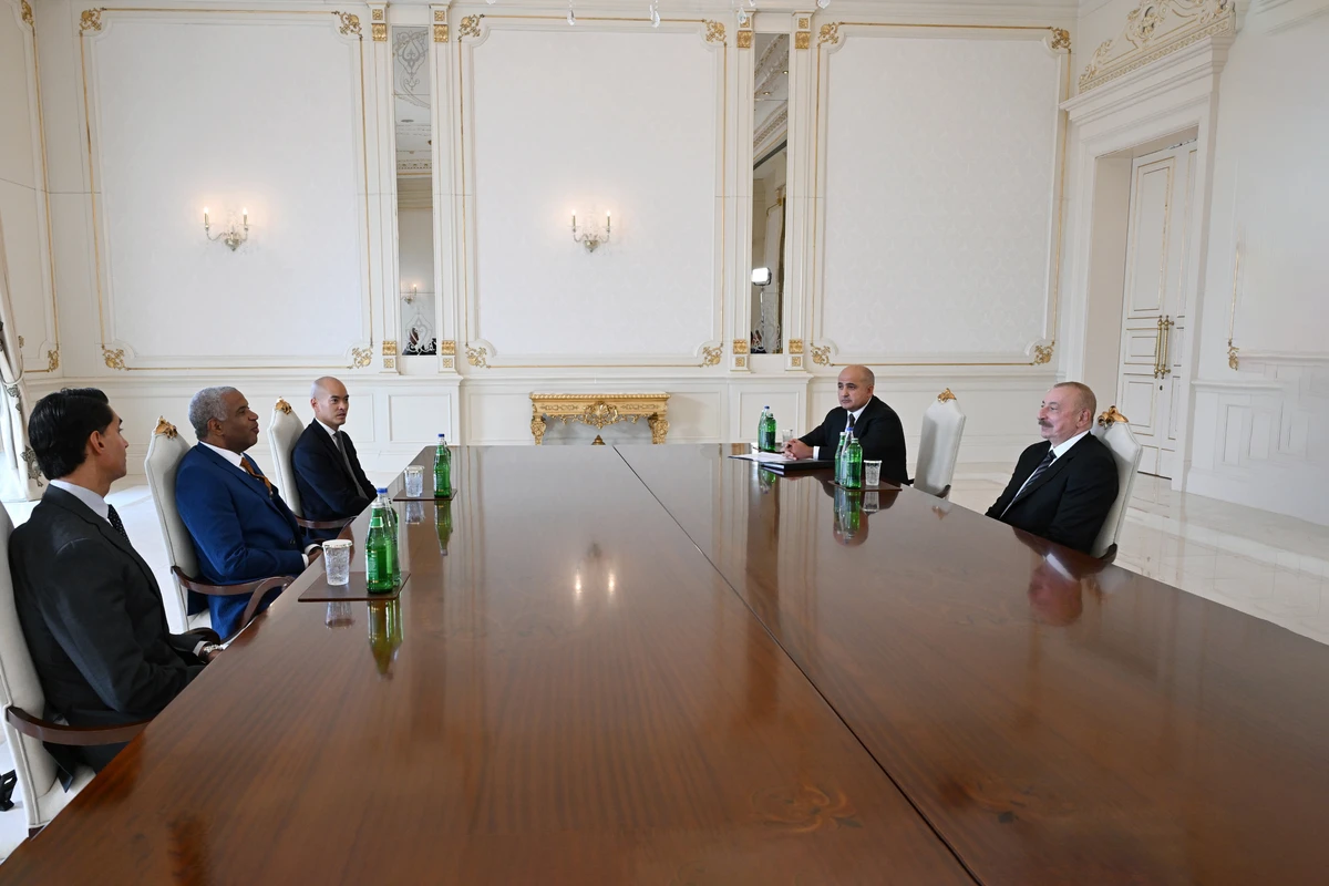 Prezident Vista Equity Partners şirkətinin icraçı direktorunu qəbul edib Prezident Vista Equity Partners şirkətinin icraçı direktorunu qəbul edib