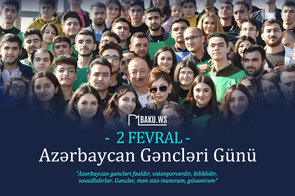 Bu gün Azərbaycanda Gənclər Günüdür