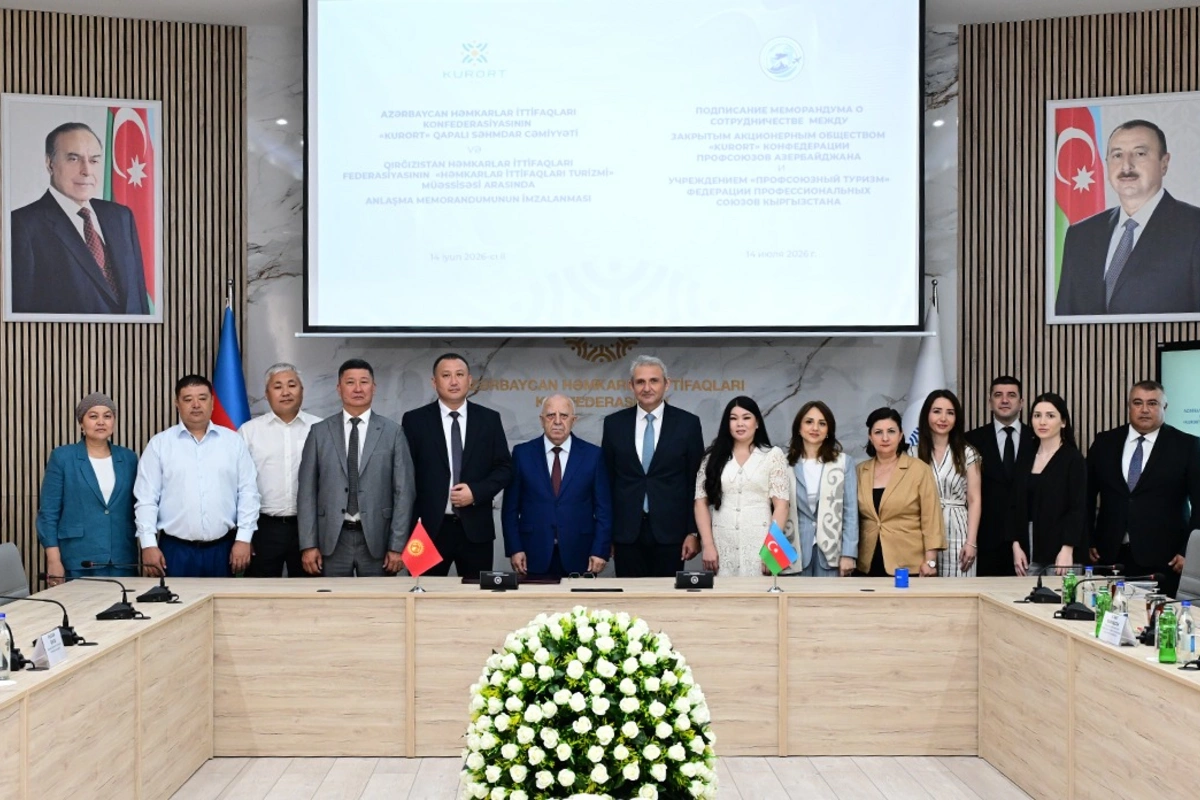 Azərbaycan və Qırğızıstan həmkarlar ittifaqları arasında əlaqələr genişlənir
