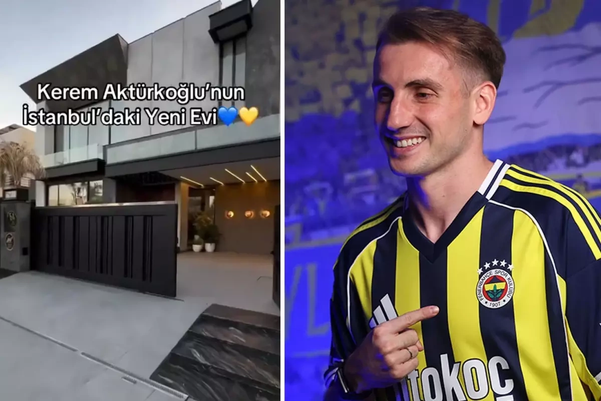 Kerem Aktürkoğlu's new luxurious villa in Istanbul becomes a hot topic Kerem Aktürkoğlu's new luxurious villa in Istanbul becomes a hot topic