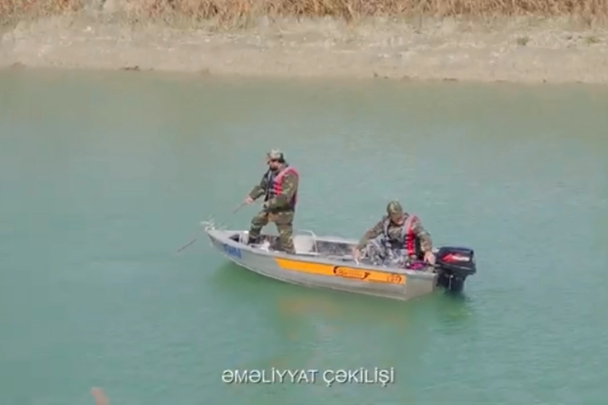 Yuxarı Şirvan kanalında bir nəfər batdı - AXTARILIR