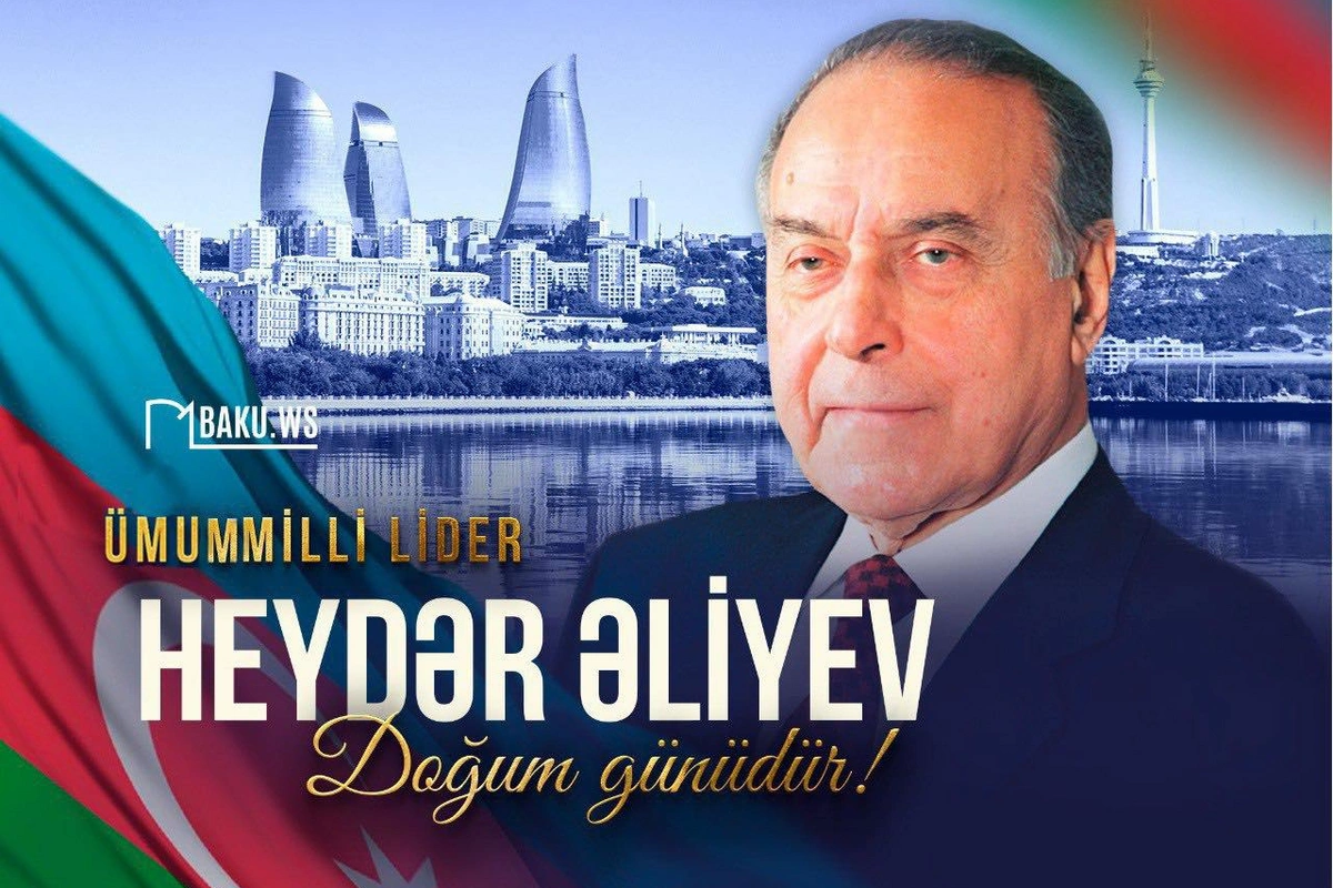 Ümummilli Lider Heydər Əliyevin anadan olmasının 102-ci ildönümüdür