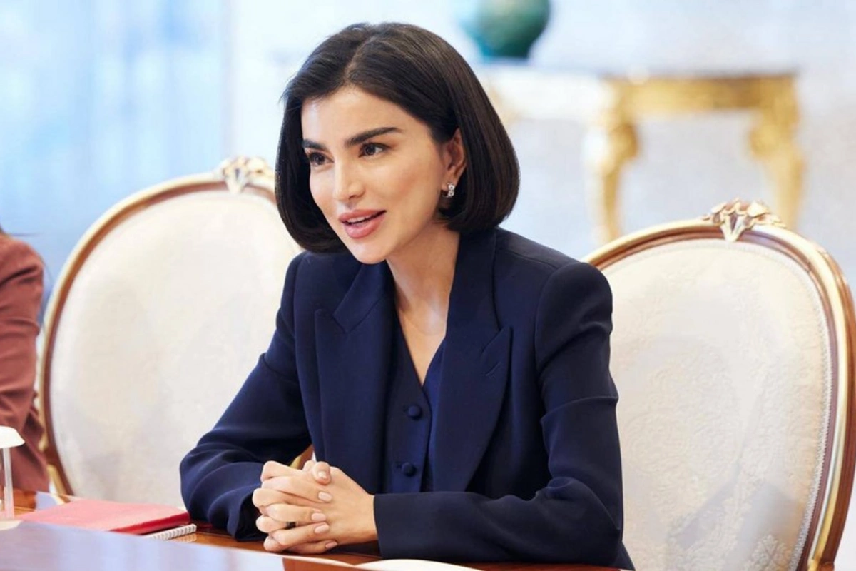 Саида Мирзиёева поздравила Мехрибан Алиеву Саида Мирзиёева поздравила Мехрибан Алиеву