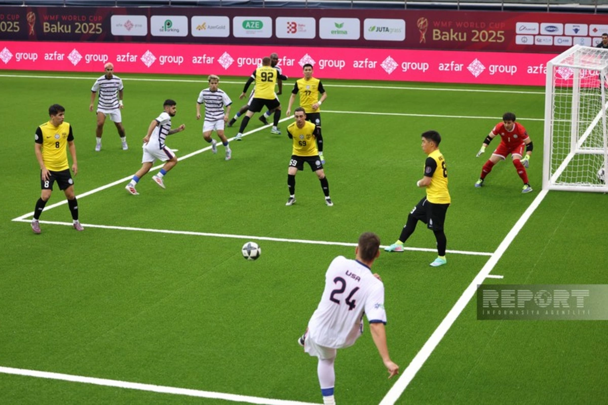 World Futsal Championship in Baku: Kazakhstan national team defeated the USA team World Futsal Championship in Baku: Kazakhstan national team defeated the USA team