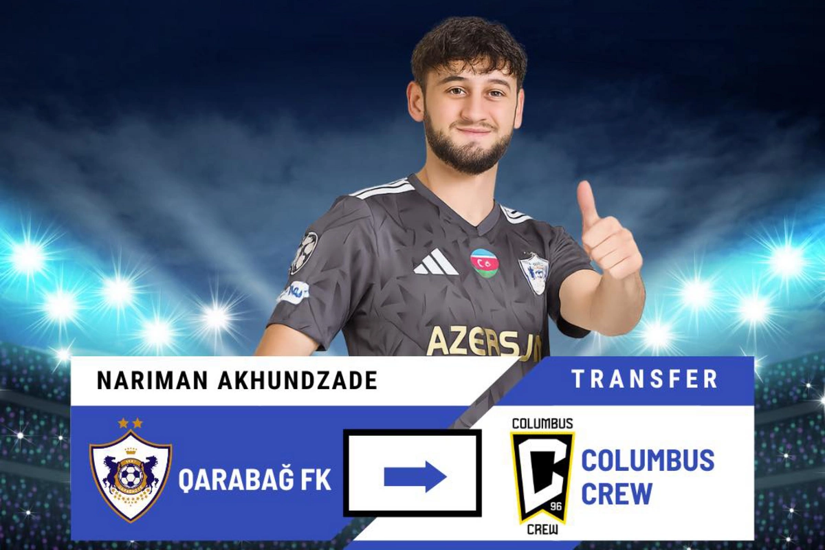 Səfirlik Nəriman Axundzadəni ABŞ klubuna keçməsi münasibətilə təbrik edib