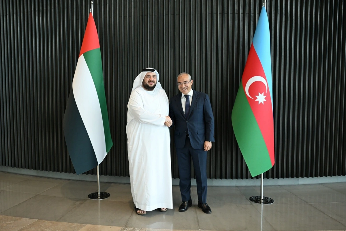 Mikail Jabbarov discussed establishing new partnerships with the UAE Minister of Investment