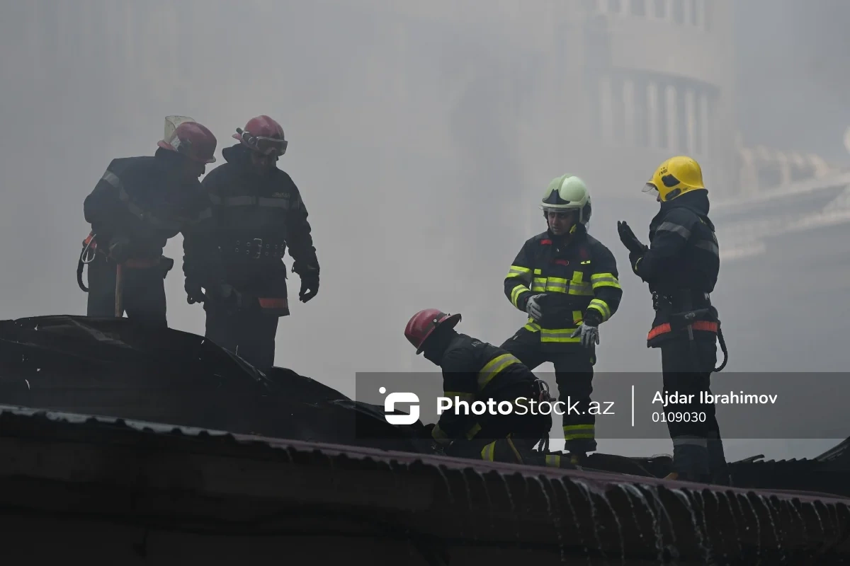 Naxçıvanda restoranda YANĞIN: İnsanlar təxliyə edildilər