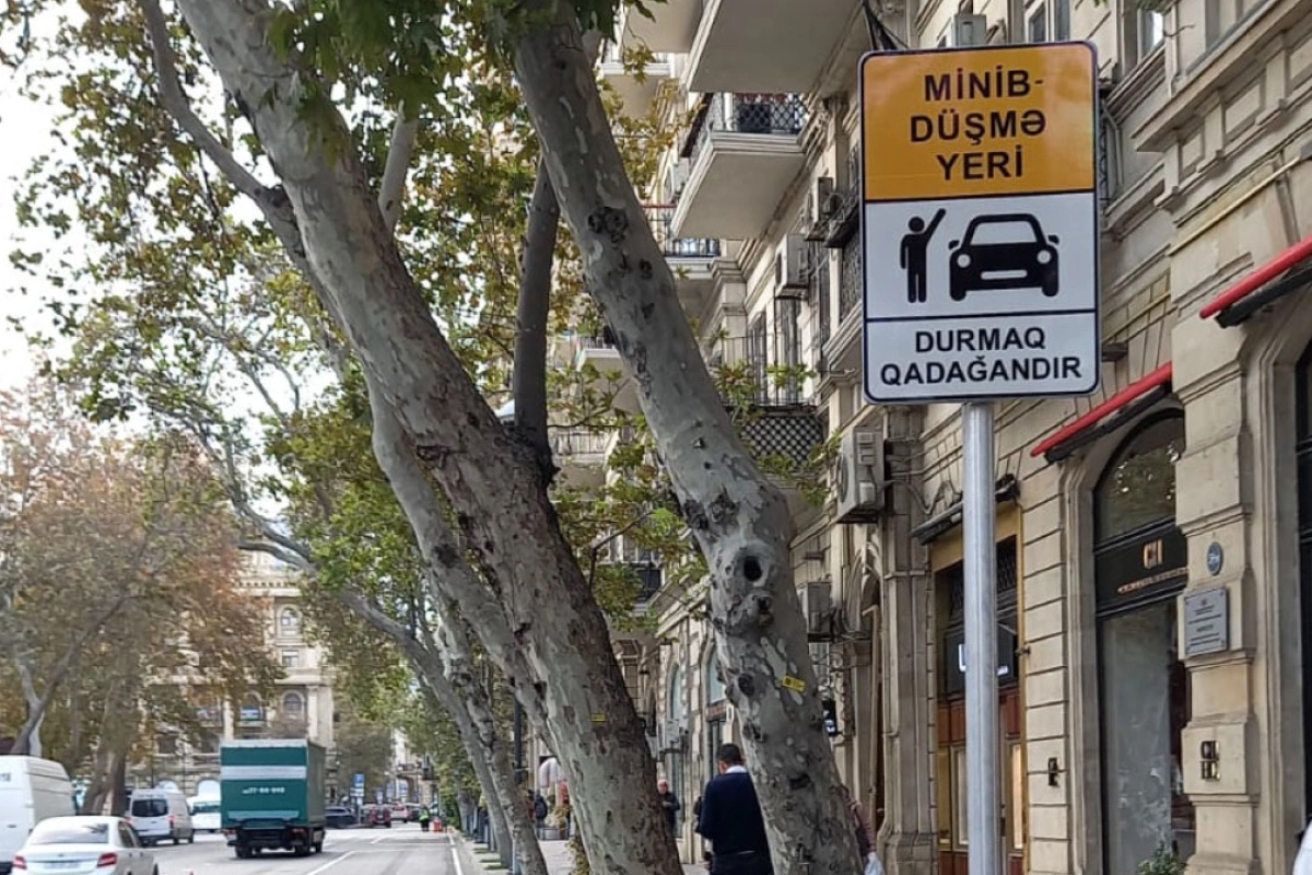 Zərifə Əliyeva küçəsində yenilik: Minib-düşmə yeri yaradıldı
