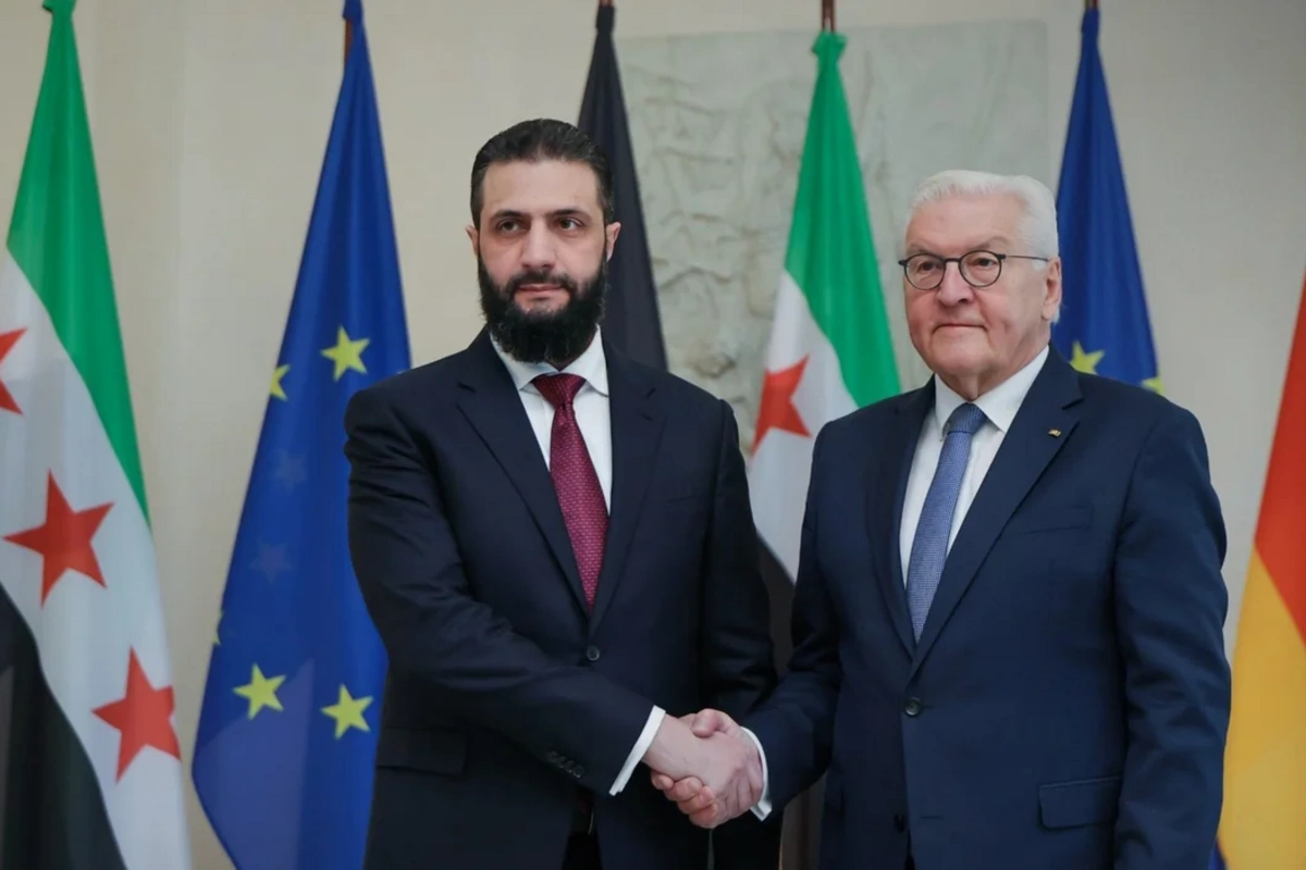 Əhməd əş-Şəraa və Frank-Valter Ştaynmayer əməkdaşlığı müzakirə ediblər