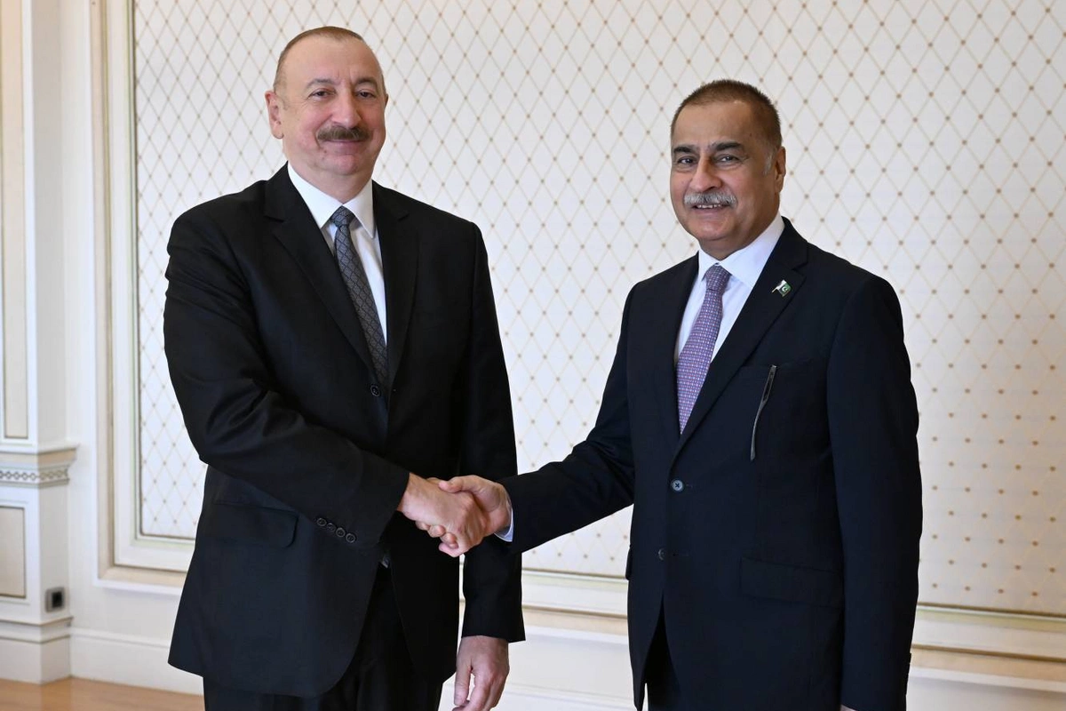 President Ilham Aliyev received a delegation headed by the Chairman of the National Assembly of Pakistan President Ilham Aliyev received a delegation headed by the Chairman of the National Assembly of Pakistan