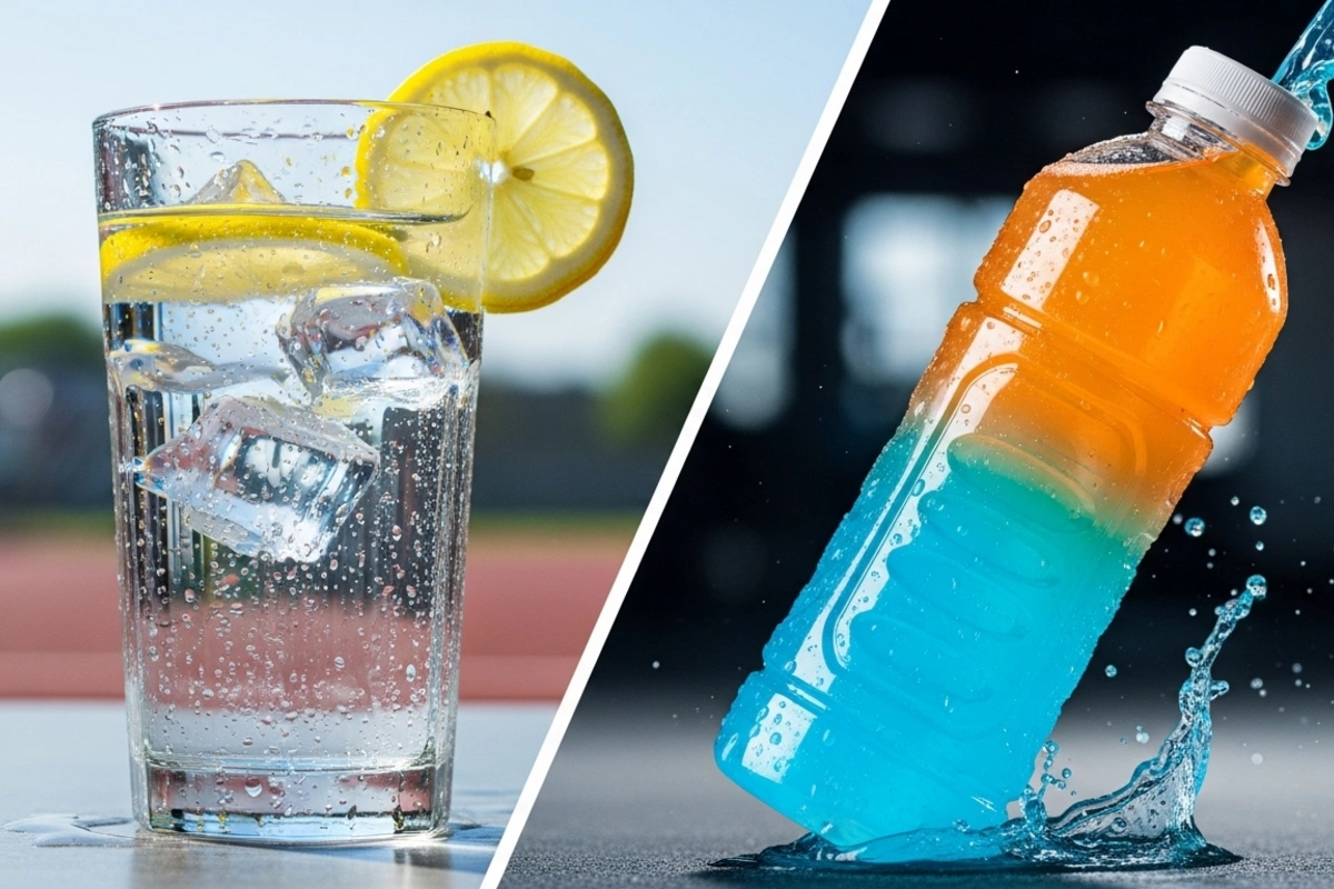 Water or sports drinks: what does the body really need?