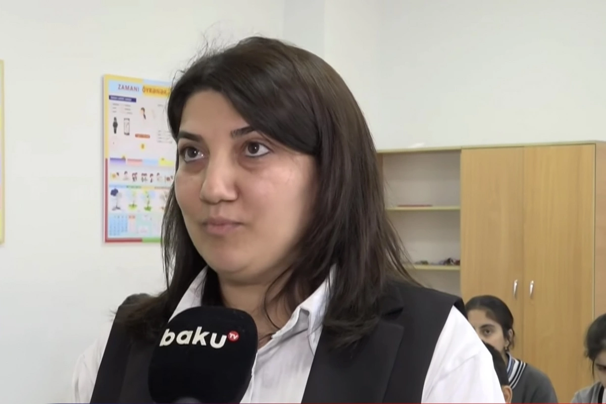 Ağdamın Xıdırlı kəndindəki məktəbdən reportaj: Burada işləmək çox qürurvericidir