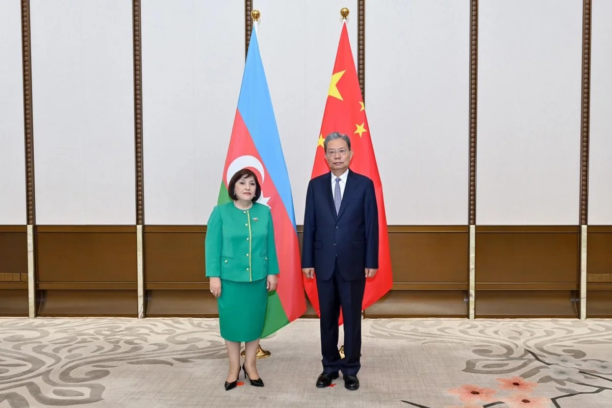 Sahibə Qafarova çinli parlamentari ilə ikitərəfli əlaqələri müzakirə edib