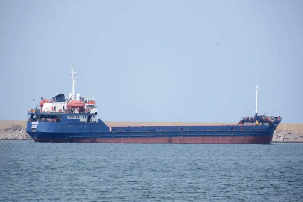 İrana məxsus gəmi Xəzər dənizində qəzaya uğrayıb