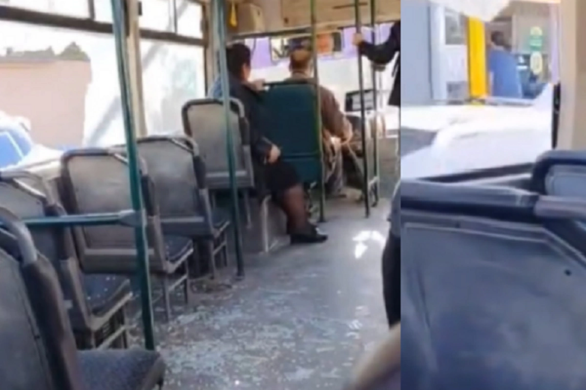 Bakıda avtobus şüşələri sındırılmış vəziyyətdə hərəkət edib - SƏBƏB Bakıda avtobus şüşələri sındırılmış vəziyyətdə hərəkət edib - SƏBƏB