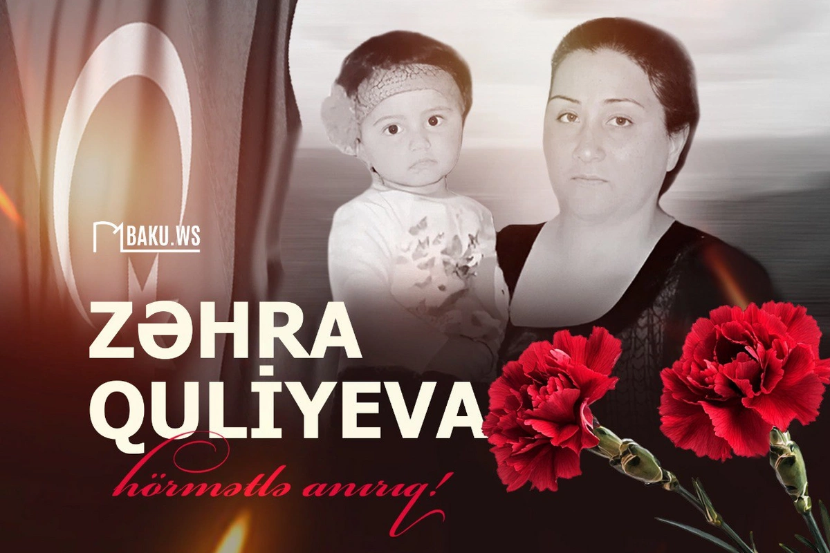 Bu gün Zəhra Quliyevanın anım günüdür Bu gün Zəhra Quliyevanın anım günüdür