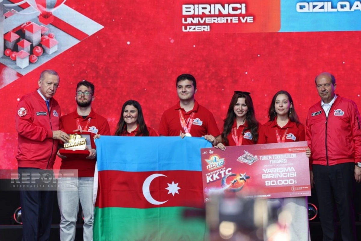Azerbaijani team took first place at TEKNOFEST-2025