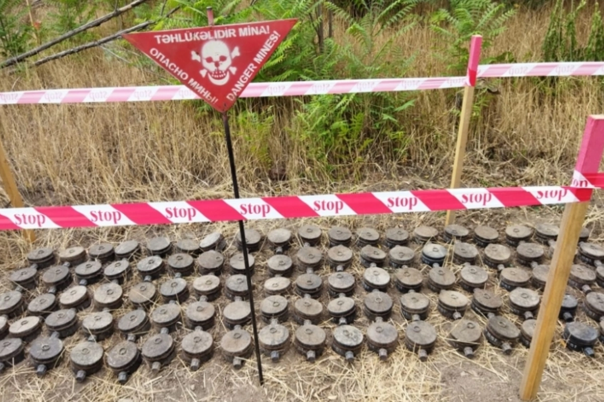 Ötən həftə 508 hektardan çox ərazi minalardan təmizlənib