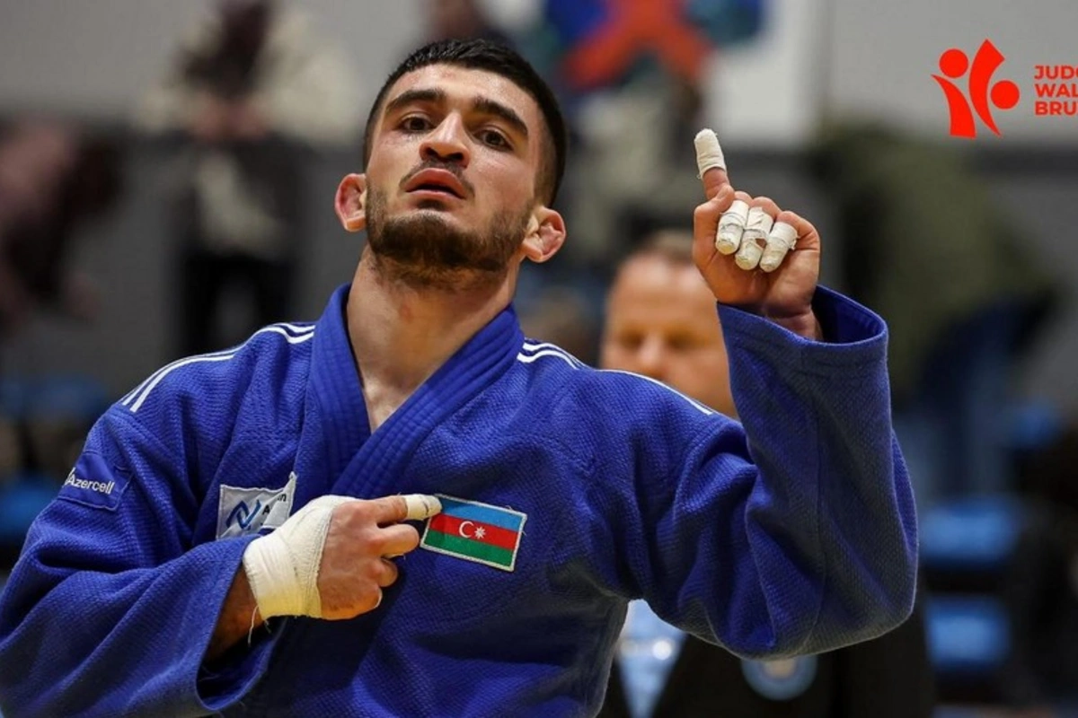 Belçikada qızıl medal qazanan Azərbaycan cüdoçusu: Olimpiya və dünya çempionu olmağı arzulayıram