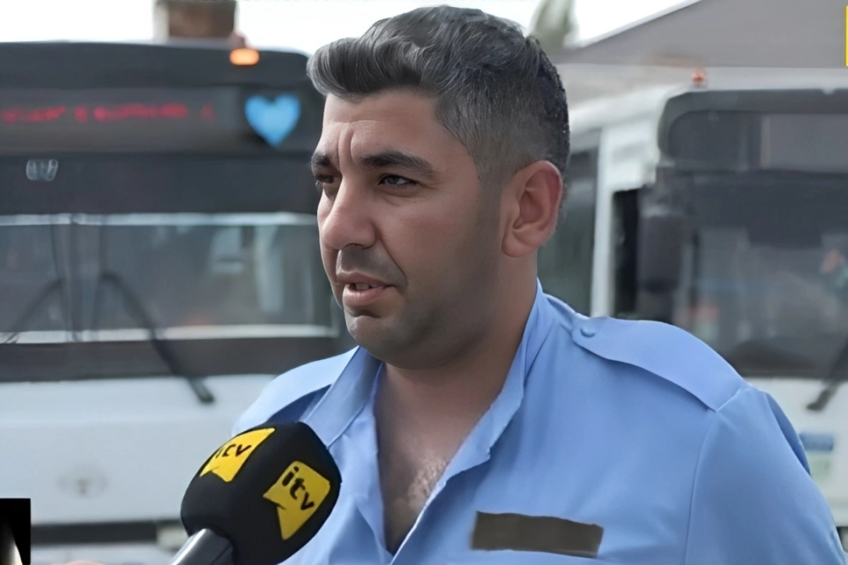Sərnişinləri ölümdən xilas edən avtobusun sürücüsü hadisə anını DANIŞDI