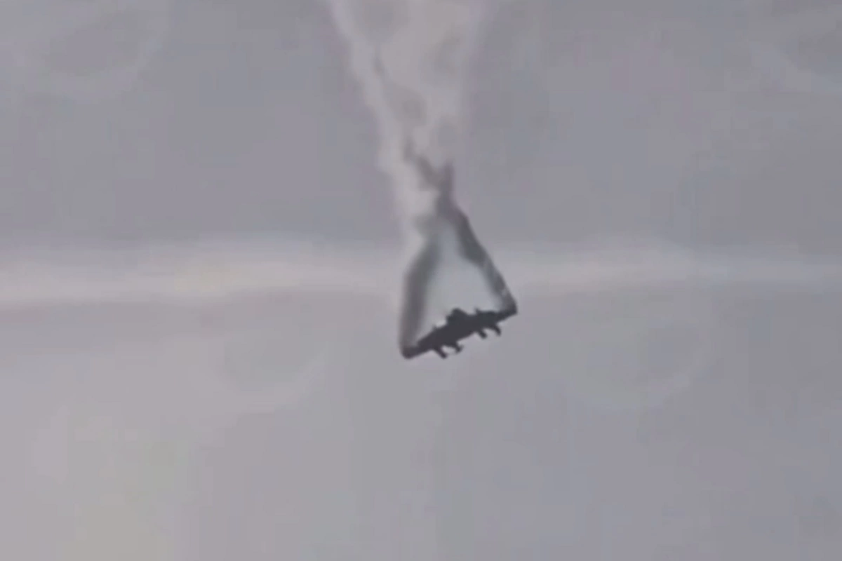 Türk hərbçilərin də olduğu təyyarə qəzasından ANBAAN GÖRÜNTÜLƏR