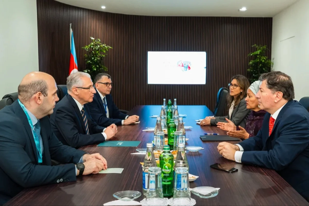 Muxtar Babayev BMT baş katibinin müavini ilə iqlim məsələlərini müzakirə edib