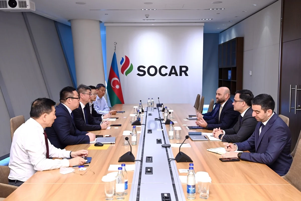 SOCAR Çin şirkəti ilə Abşeron yatağında əməkdaşlığı müzakirə edib