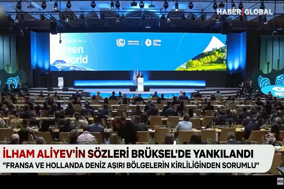 Haber Global: Слова Ильхама Алиева вызвали истерику у Брюсселя Haber Global: Слова Ильхама Алиева вызвали истерику у Брюсселя