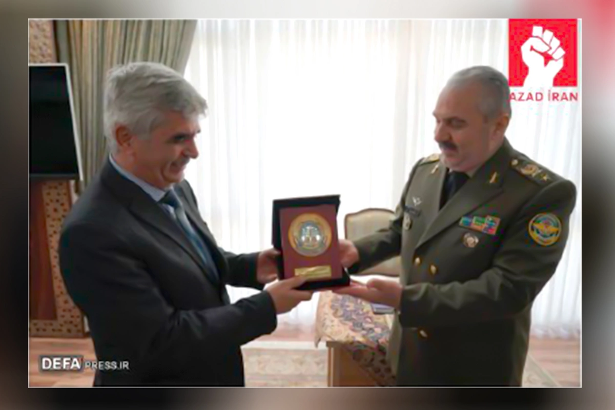 Azərbaycan nümayəndə heyəti İranın Ali Milli Müdafiə Universitetində olub Azərbaycan nümayəndə heyəti İranın Ali Milli Müdafiə Universitetində olub