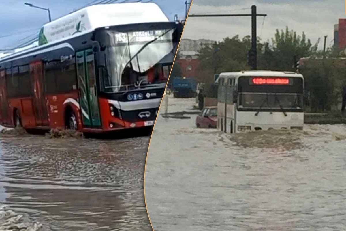 Сколько автобусов застряло на дорогах из-за дождей? - ОФИЦИАЛЬНЫЙ ОТВЕТ