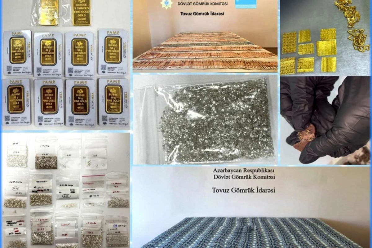 Azərbaycana qanunsuz yolla 1 300 karata yaxın qiymətli daşların gətirilməsinin qarşısı alınıb Azərbaycana qanunsuz yolla 1 300 karata yaxın qiymətli daşların gətirilməsinin qarşısı alınıb