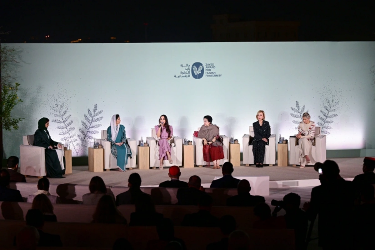 Leyla Əliyeva Əbu-Dabidə İnsan Qardaşlığı Məclisi tədbirində iştirak edib