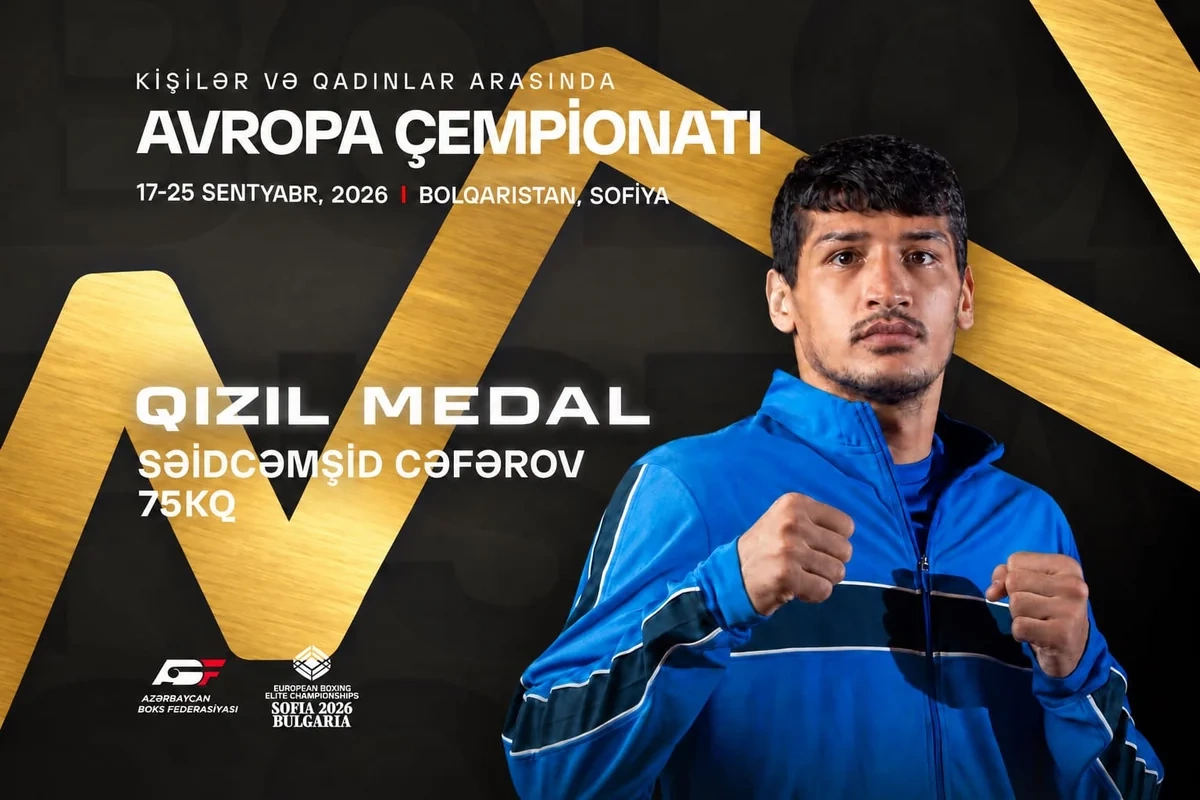 Səidcəmşid Cəfərov Avropa çempionu olub - boksçularımızdan Sofiyada 5 medal