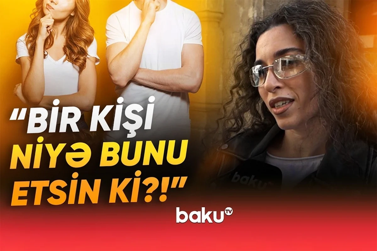 Kişilərin cəmiyyətdə şok yaradan hərəkəti