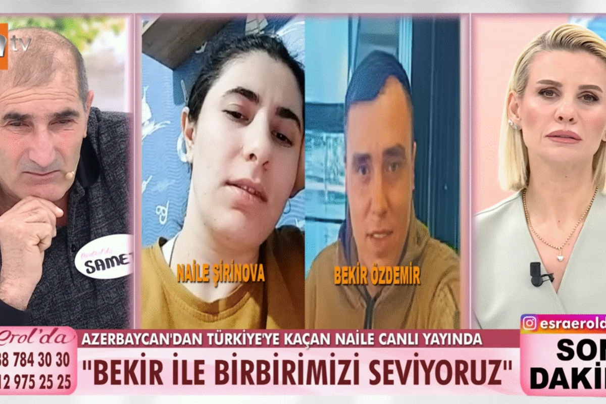 Övladını Azərbaycanda qoyub Türkiyəyə qaçan Nailə Esra Erolun verilişində tapıldı