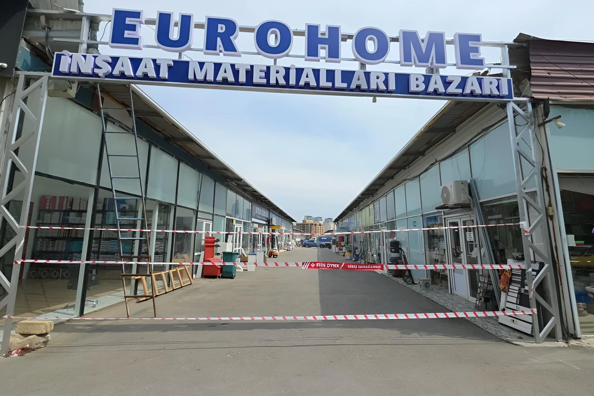 Eurohome tikinti materiallarının satışı bazarınının fəaliyyəti dayandırılıb