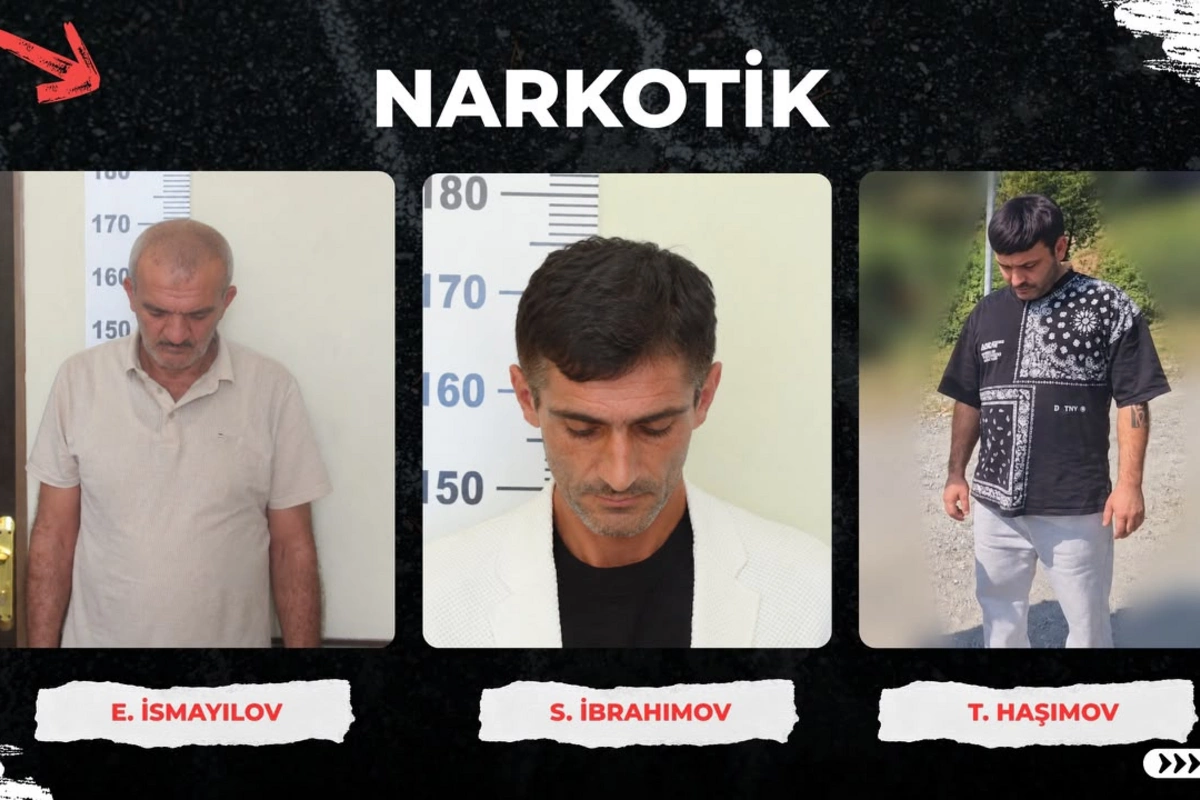 Oğuzda narkotiklərin dövriyyəsi ilə məşğul olan şəxslər ələ keçdi