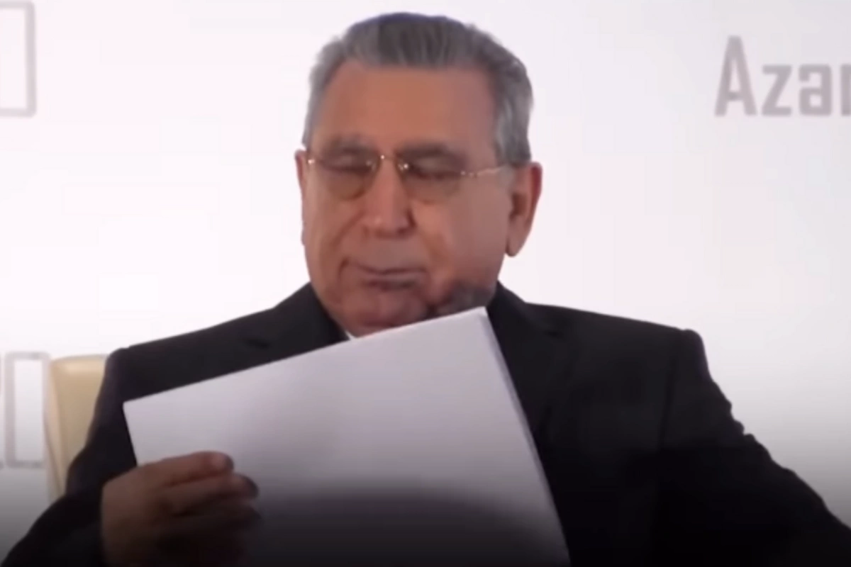 AUDIO RECORDING of a telephone conversation between Ramiz Mehtiyev and a foreign intelligence services officer