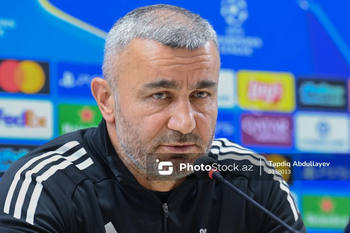 Qarabağın baş məşqçisi: Oyun üslubunu hələ tam formalaşdırmamışıq