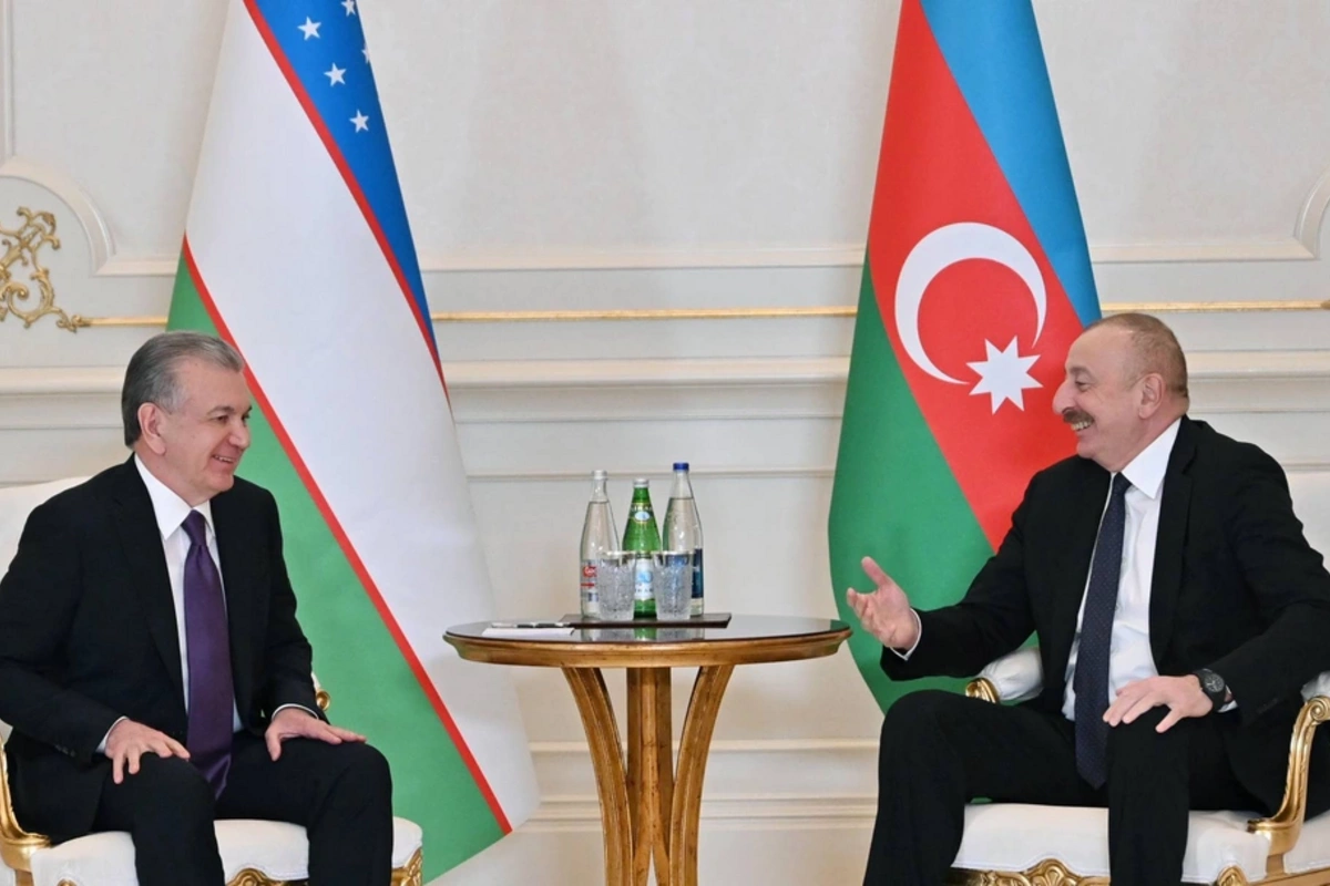 Ilham Aliyev and Shavkat Mirziyoyev participated in the opening of the new building of the Embassy of Uzbekistan