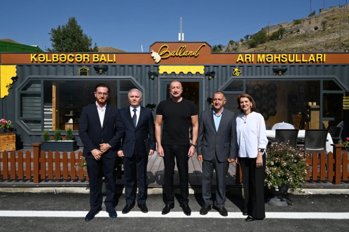 Состоялось открытие Магазина кельбаджарского меда, пчеловодства и продуктов пчеловодства - Балланд