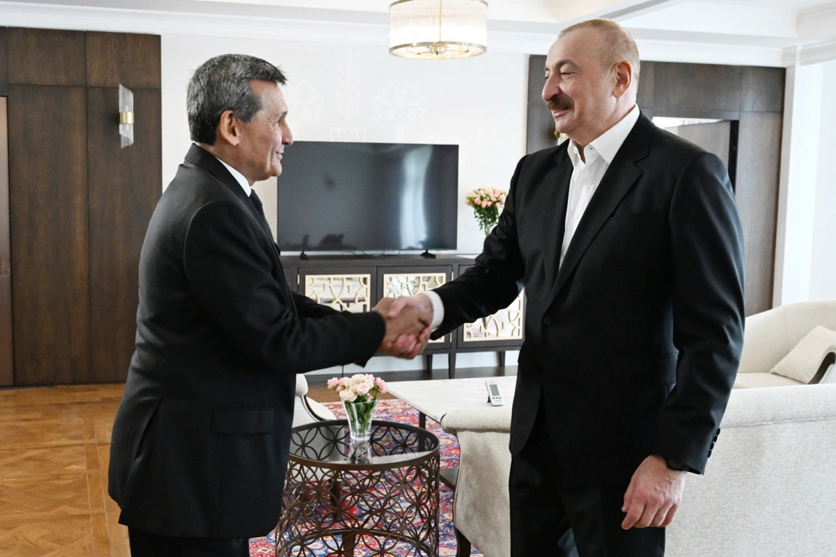 Ilham Aliyev received the Deputy Chairman of the Cabinet of Ministers of Turkmenistan in Khankendi