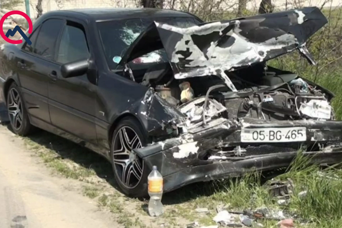 Ağstafada qəza, xəsarət alanlar var