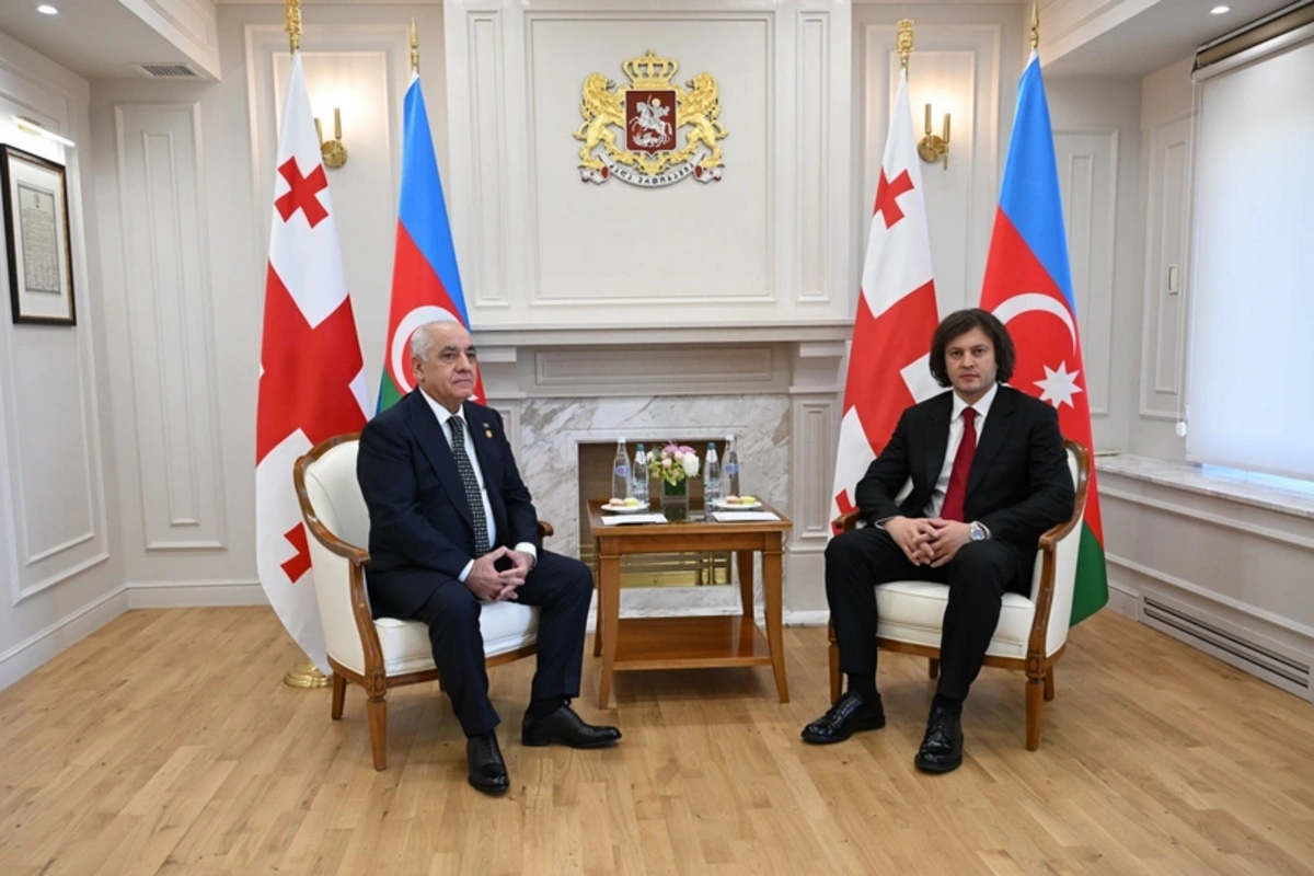 Əli Əsədov Tbilisidə İrakli Kobaxidze ilə görüşüb
