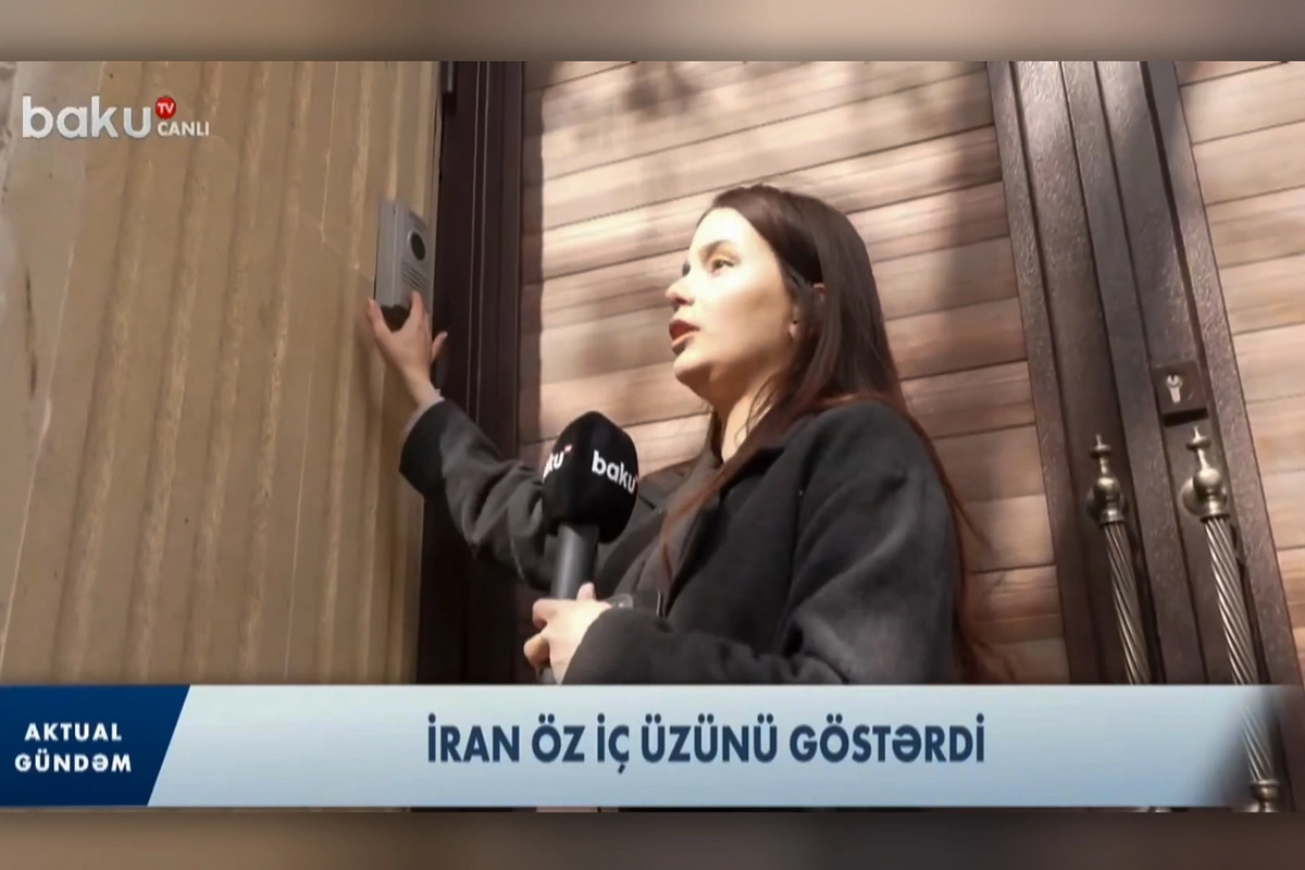 İran səfirliyi suallardan QAÇDI: Molla rejimi iç üzünü göstərdi