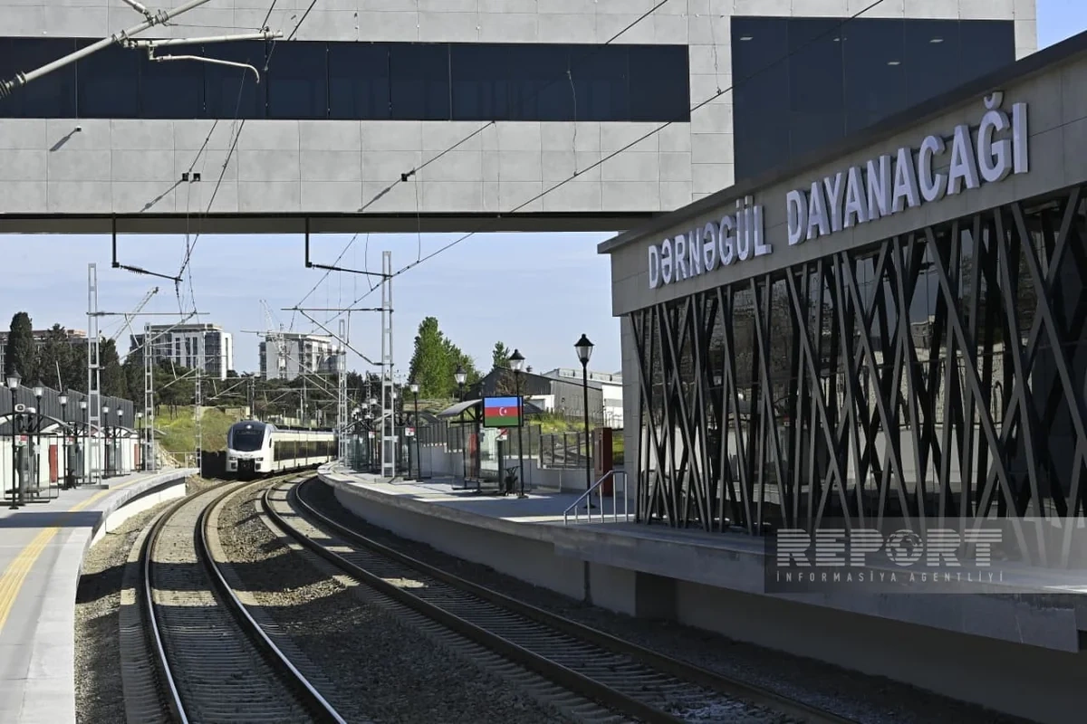Dərnəgül dəmir yolu dayanacağı sərnişinlərin istifadəsinə verilib