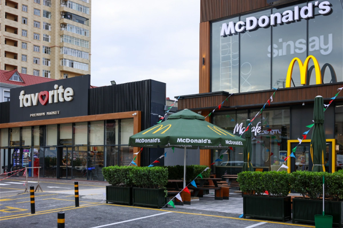 McDonalds Azərbaycan Badamdar qəsəbəsində yeni restoran açıb