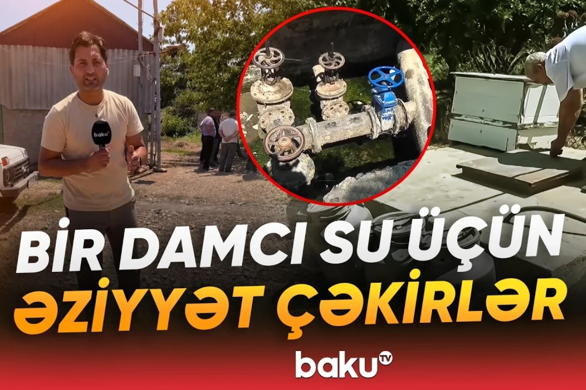 Şabranda kənd əhalisi niyə susuz qalıb?